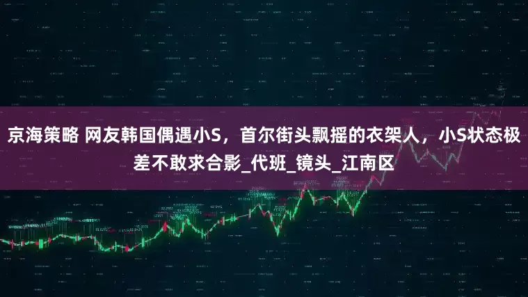 京海策略 网友韩国偶遇小S，首尔街头飘摇的衣架人，小S状态极差不敢求合影_代班_镜头_江南区