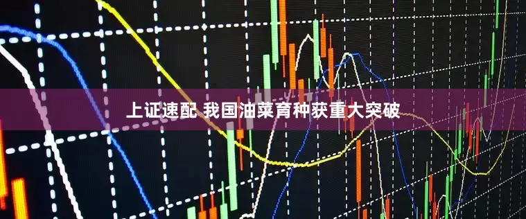 上证速配 我国油菜育种获重大突破